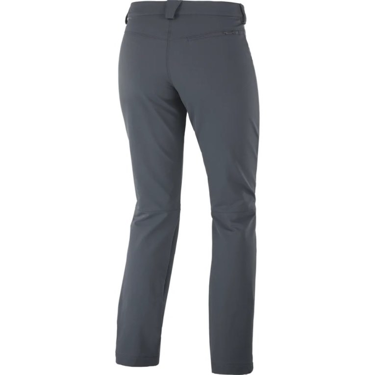 Black Salomon Wayfarer Straight Warm Women's Sport Pants | IE SR8642